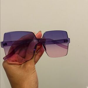 Purple Gradient Sunglasses